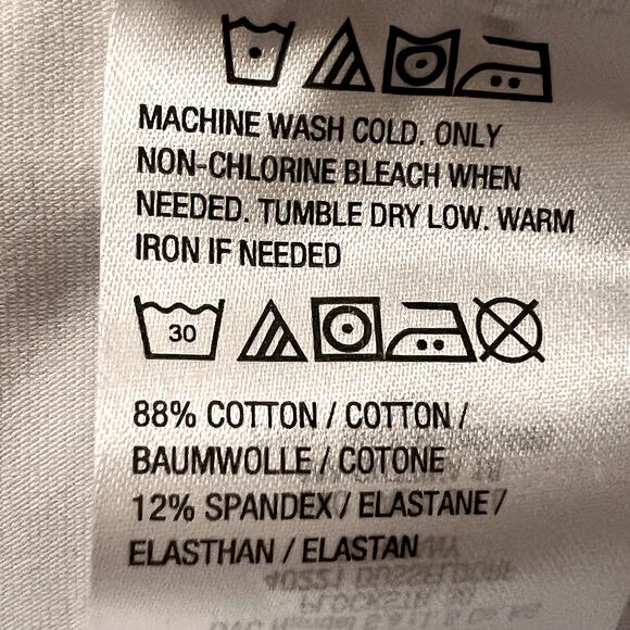 Susan Graver Ankle Pants White Classic Fit Stretch XS - Picture 9 of 10